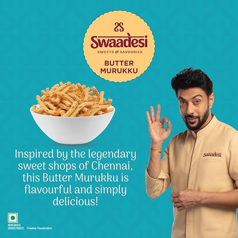 Unibic No Palm Oil Butter Murukku