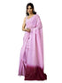 Vasthrlay Chanderi Printed Unstitched Teal Saree