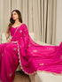Vasthrlay Georgette Sequence Embroidered Unstitched Ethnic Wear