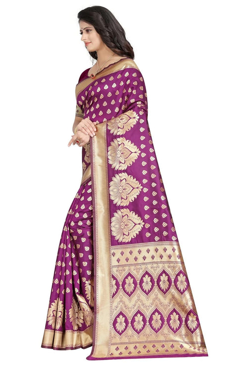 Vasthrlay Women's Kanchipuram Saree