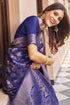 Vasthrlay Banarasi Designer Unstitched Saree