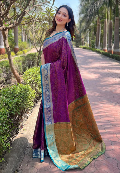 Vasthrlay Kanjivaram Handloom Blouse Ethnic Wear