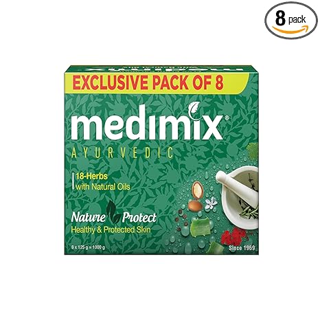 Medimix Ayurvedic Classic 18 Herbs Bathing Soap 125g