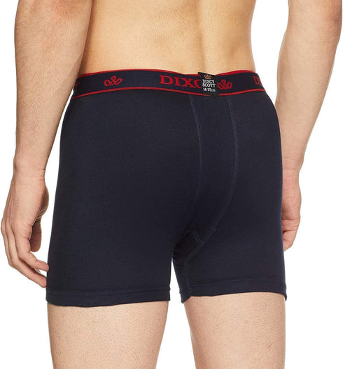 Dixcy Scott Cotton Plain/Solid Assorted Men's Trunk/Underwear - Pack of 5 (#Cross-Trunk-95 CM) (Color & Prints May Vary)