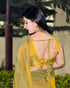 VasthrlayBoarder Unstitched Chhaavaw Mustard Free Ethnic Wear