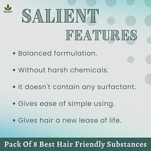 Havintha - Natural Shampoo Methidana Hibiscus Bhringraj Brahmi