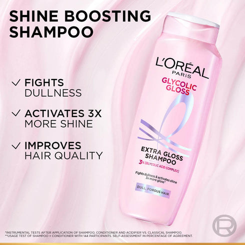 L’Oréal Paris Glycolic Gloss Shine Boosting Shampoo