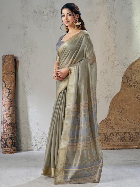 Vasthrlay Checkered Unstitched Designer Sf Ethnic Wear