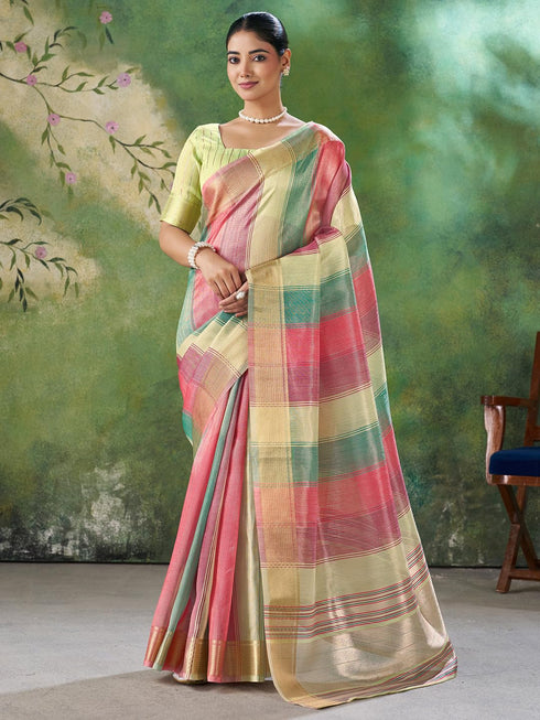 Vasthrlay Multicolored Unstitched Designer Sf Ethnic Wear