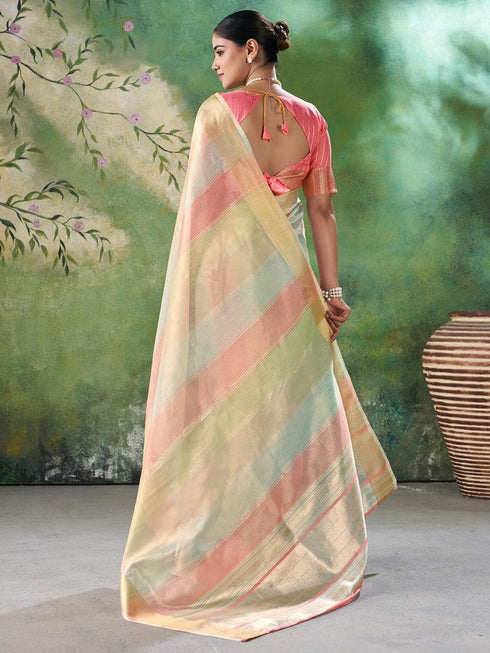 Vasthrlay Multicolored Unstitched Designer Sf Ethnic Wear