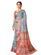Vasthrlay Women's Cotton Kalamkari Wedding Saree With Blouse Piece