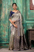 Vasthrlay Banarasi Unstitched Saree