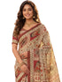 Vasthrlay Printed Lemon Yellow1 Yellow Saree