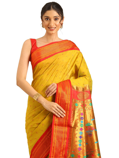 Vasthrlay Paithani Bottle Saree