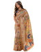 Vasthrlay Banglori Printed Unstitched Peach Saree
