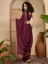 Vasthrlay Georgette Black Saree
