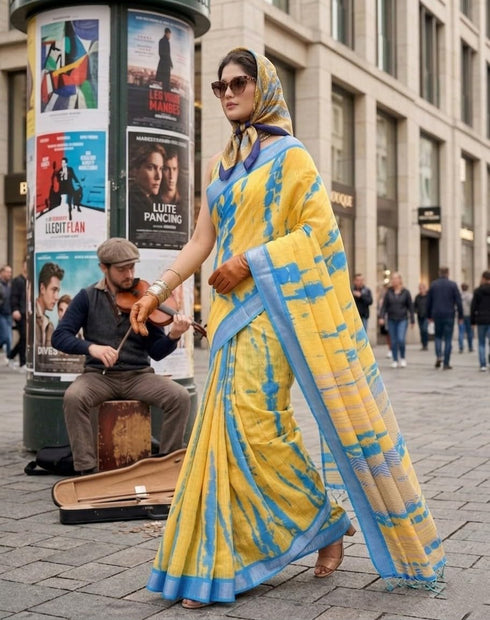 Vasthrlay Yellow Traditional Az Ys Ethnic Wear