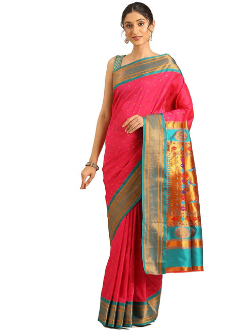 Vasthrlay Paithani Bottle Saree