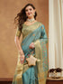 Vasthrlay Multi Embroidered Unstitched Saree
