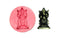 Claysphere Alampata Ganesha Silicone Mould (Small)