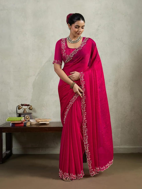 Vasthrlay Elegant Embroidered Traditional Matching