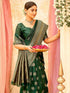 Vasthrlay Georgette Embroidery Lavender Saree