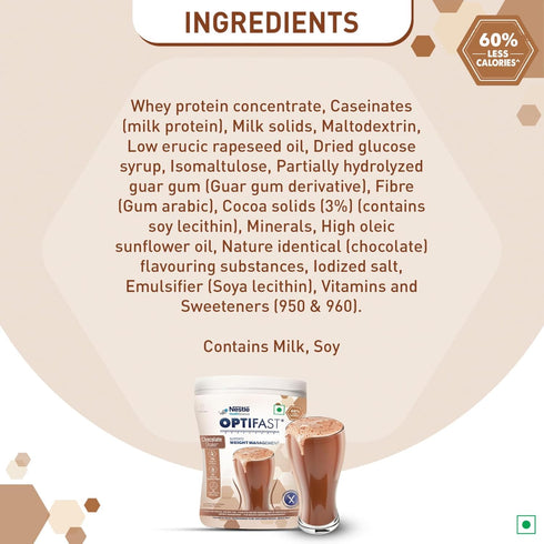 Nestlé Optifast Scientifically Designed Weight Loss Diet