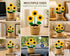 Handmade Crochet Sunflower Flower Pot