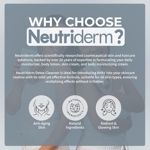 Neutriderm Detox Facial Cleanser