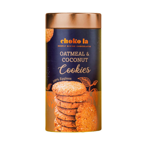 Choko La Coconut And Oat Cookies Tin Box