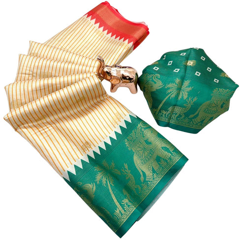 Vasthrlay Kalamkari Traditional Kanjivaram