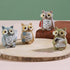 Miniature Owl Showpiece Statue Toys Decorative Items for Home Decor