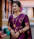 Vasthrlay Organza Designer Unstitched Saree