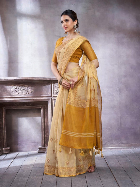 Vasthrlay Printed Unstitched Hs Ethnic Wear