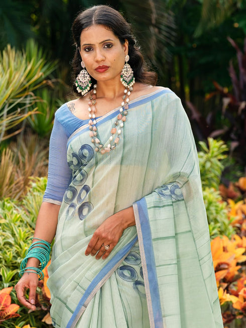 Vasthrlay Yellow Unstitched Sr Ethnic Wear