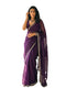 Vasthrlay Magenta Unstitched Saree