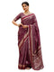 Vasthrlay Printed Off White Off White Saree