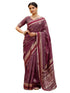 Vasthrlay Printed Off White Off White Saree