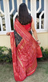 Vasthrlay Bandhani Weaving Contrast