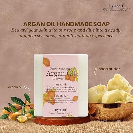 Nyassa Argan Oil Luxurious Handmade Soap