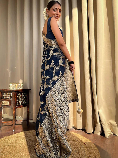 Vasthrlay Banarasi Traditional Saree