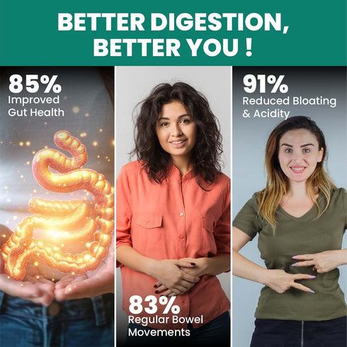 Himalayan Organics Digestive Enzyme 375 Mg Capsules