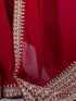 Vasthrlay Chanderi Printed Off White Off White Saree