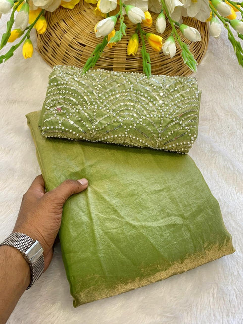 Vasthrlay Embroidery Saree