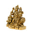 Brass Shiv Parivar Family Blessing Statue 1578g