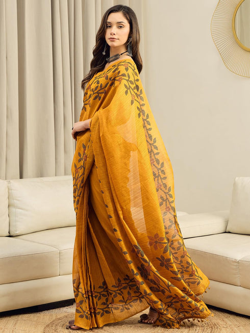 Vasthrlay Cotton Printed Unstitched Ethnic Wear