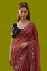 Vasthrlay Yellow Unstitched Saree