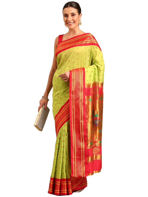 Vasthrlay Paithani Bottle Saree