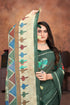 Vasthrlay Cotton Kalamkari Border Matching