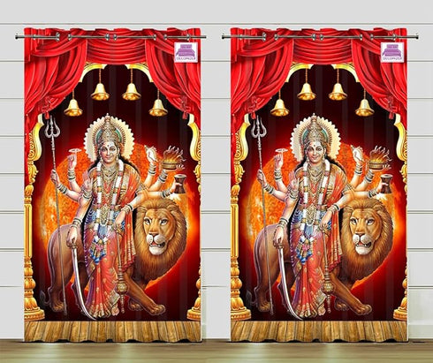 5Ft Window Curtains Pack of 2 Pc